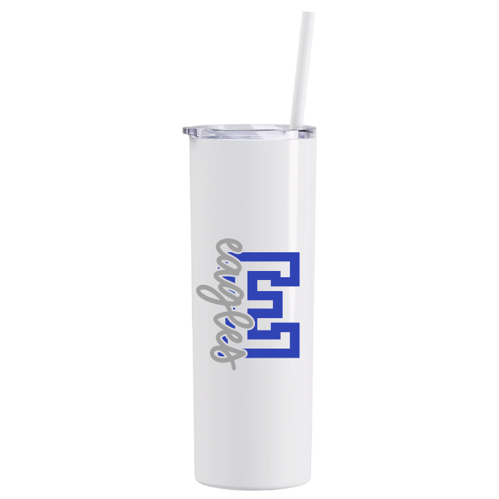 20oz Full Color Tumbler with Straw